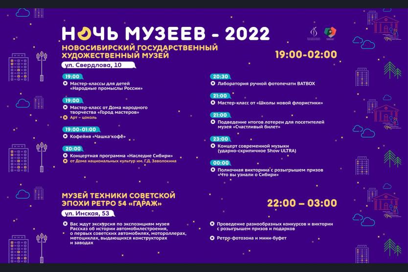 Фото В Новосибирске представлена полная программа «Ночи музеев-2022» 7